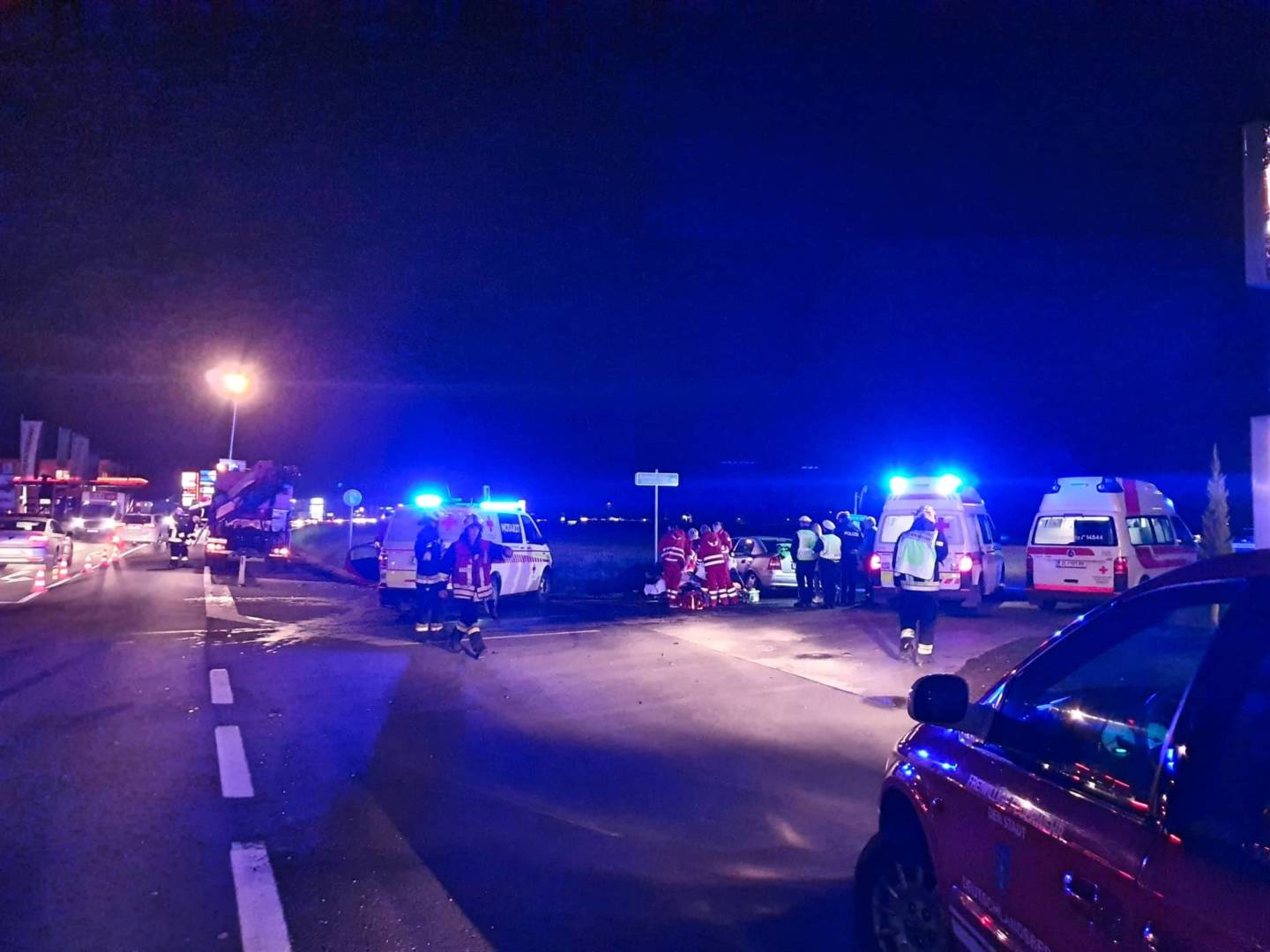 BFV Deutschlandsberg: Feuerwehreinsatz B76 endet glimpflich