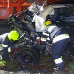 Zug gegen PKW beim Bahnübergang Pottschach