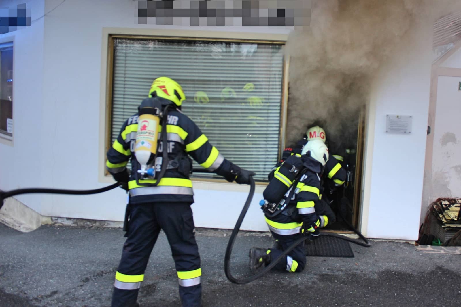 BFV Deutschlandsberg: Brand in Eibiswalder Geschäftslokal