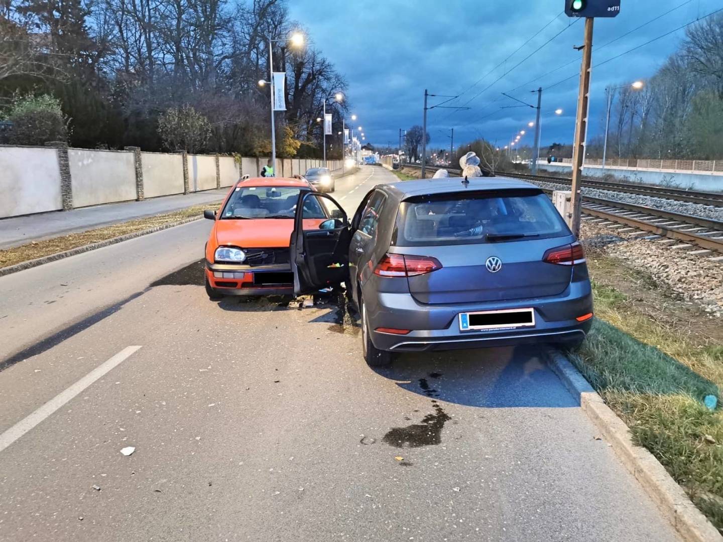 FF Klosterneuburg: Verkehrsunfall Wienerstraße
