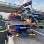 Schwerer Verkehrsunfall fordert eine verletzte Lenkerin