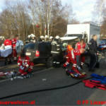 Schwerer Verkehrsunfall im Ortsgebiet von Liezen