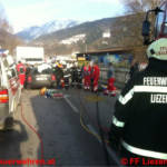 Schwerer Verkehrsunfall im Ortsgebiet von Liezen