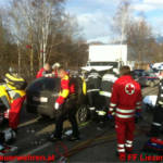 Schwerer Verkehrsunfall im Ortsgebiet von Liezen