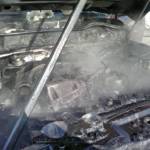 PKW beim Abschleppen ausgebrannt