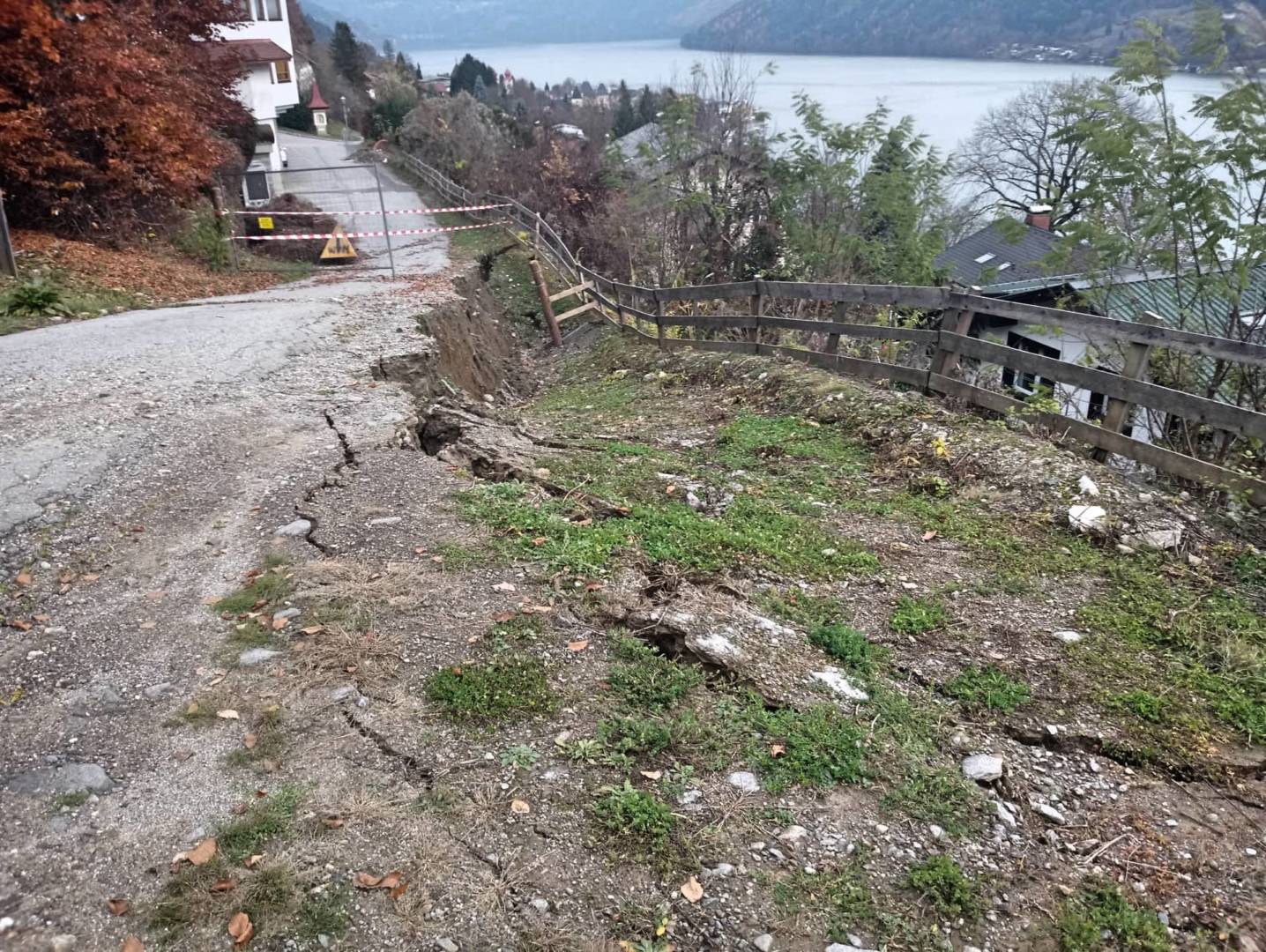 AFK Millstatt – Radenthein: Hangrutsch in Millstatt