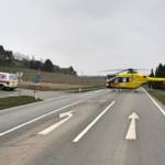 Verkehrsunfall auf der B76 in Rettenbach