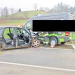 Verkehrsunfall auf der B76 in Rettenbach
