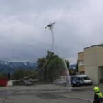 Poenix Multicopter Brandeinsatz