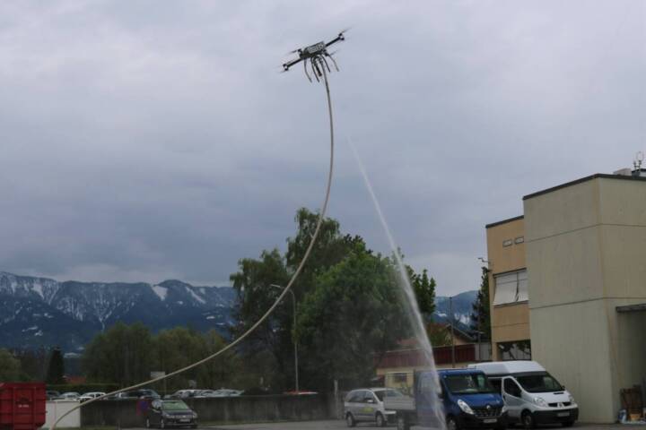 Poenix Multicopter Brandeinsatz