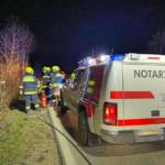 Verkehrsunfall mit eingeklemmter Person