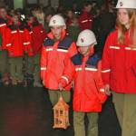 Feuerwehrjugend Aigen im Ennstal offizieller Überbringer des Friedenslichtes in der Steiermark