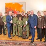 Feuerwehrjugend Aigen im Ennstal offizieller Überbringer des Friedenslichtes in der Steiermark