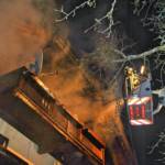 Balkon-, Fassadenbrand am Sonnenhofweg