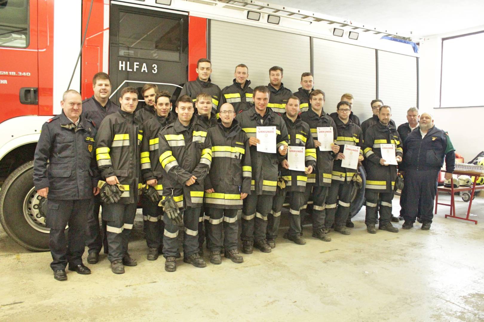 FF Statzendorf: Ausbildungsprüfung Technischer Einsatz