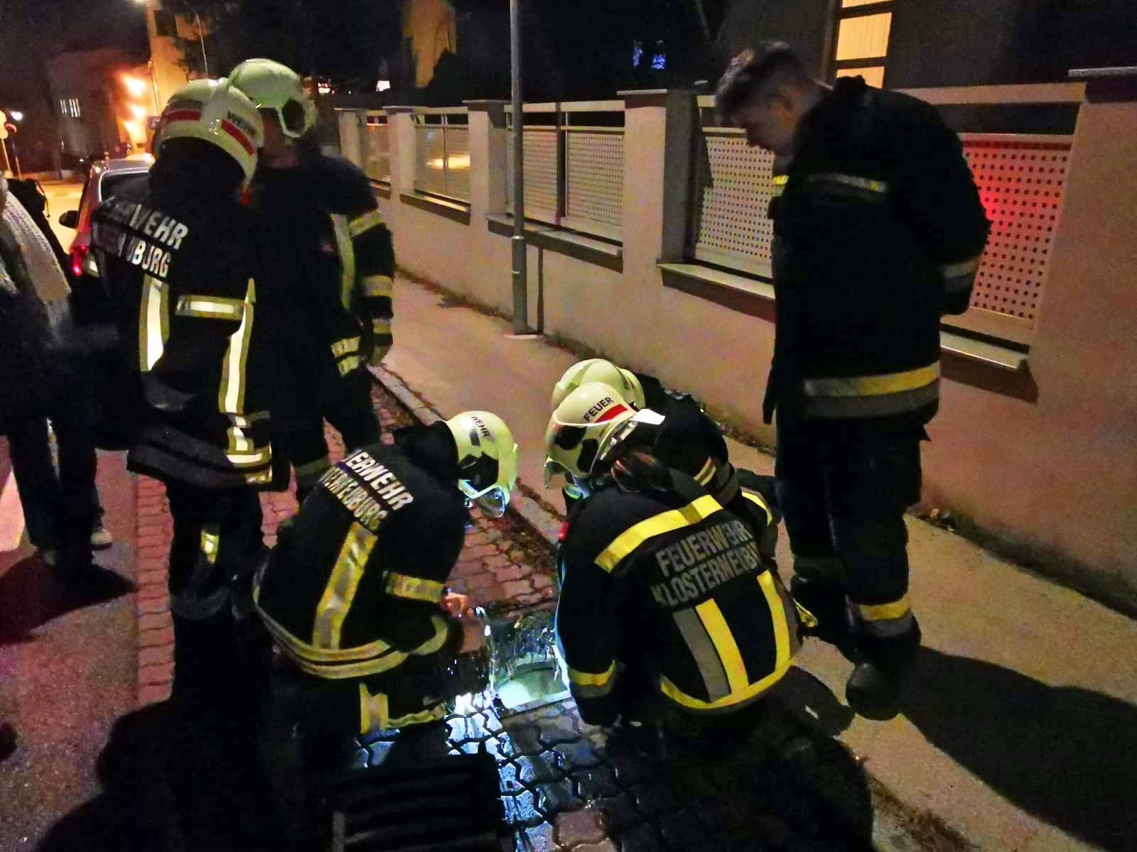 FF Klosterneuburg: Mehrere Einsätze am 09. Jänner