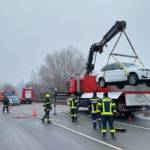 Verkehrsunfall auf der B60