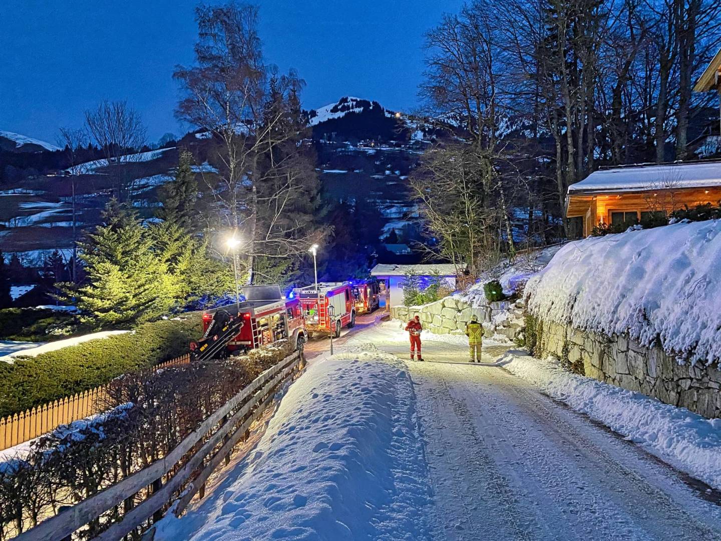 Stadtfeuerwehr Kitzbühel: Chlorgasaustritt in Kitzbühel