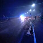 FF Steinabrückl: Verkehrsunfall – Pkw rammt Straßenlaterne