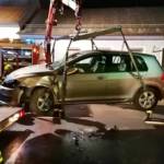 Verkehrsunfall im Ortsgebiet Rudersdorf