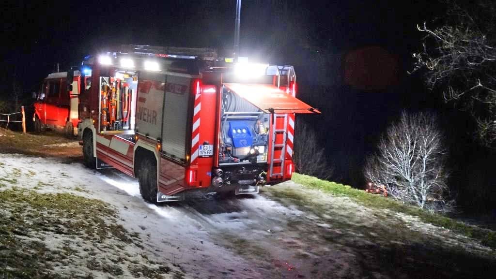 BFV Liezen: Tödlicher Fahrzeugabsturz am Gumpenberg