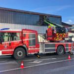 Geländewagen auf A2 bei Wiener Neudorf in Vollbrand