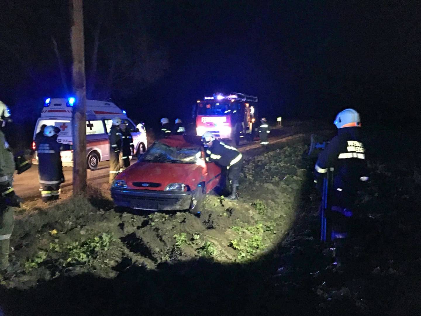 BFKDO Jennersdorf: Verkehrsunfall mit verletzter Person