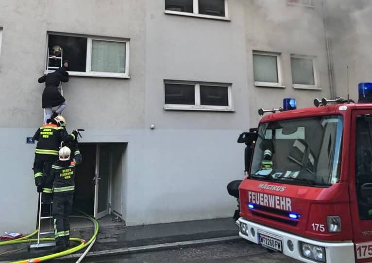 BF Wien: Kellerbrand in Wien – Hernals