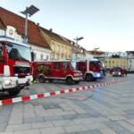 FF Leoben-Stadt: Brand in Tiefgarage am Hauptplatz