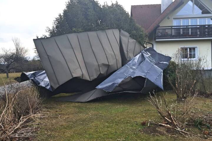 BFV Deutschlandsberg: Sturmtief Sabine sorgt für Feuerwehreinsätze