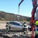 Verkehrsunfall auf der B57a