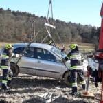 BFKDO Jennersdorf: Verkehrsunfall auf der B57a