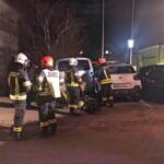 FF Steinabrückl: Fahrzeugbergung neben der Volksschule