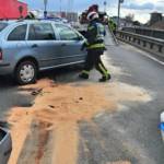 Verkehrsunfall am Valentinstag endet glimpflich