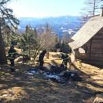 Waldbrand in Bad Gams