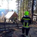 Waldbrand in Bad Gams
