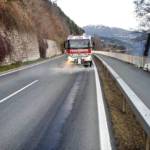 Verkehrsunfall auf der B98 – Millstätter Straße