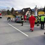 Schwerer Verkehrsunfall auf der B69