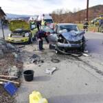 Schwerer Verkehrsunfall auf der B69