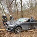 FF Klosterneuburg: Fahrzeugbergung nach Verkehrsunfall