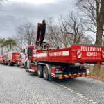 Fahrzeugbergung nach Verkehrsunfall auf der Höhenstraße