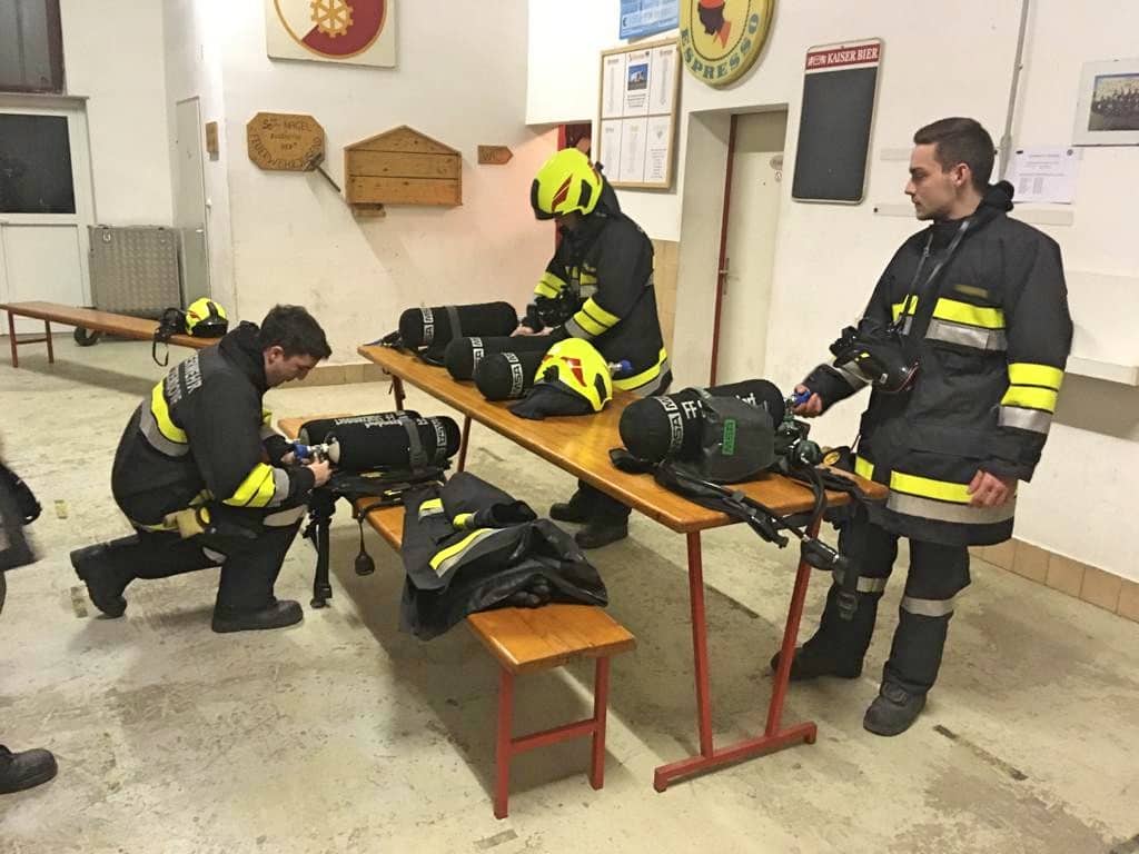 FF Statzendorf: Unterabschnittsübung im Kindergarten