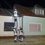 Sturmeinsätze im Bezirk Neunkirchen