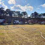 Brandeinsatz für Brunn und Gießhübl - Räucherofen setzt Hütte in Brand