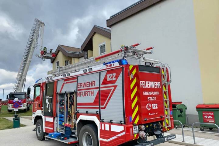 FF Ebenfurth: Sturmschäden nach Tief „Bianca“