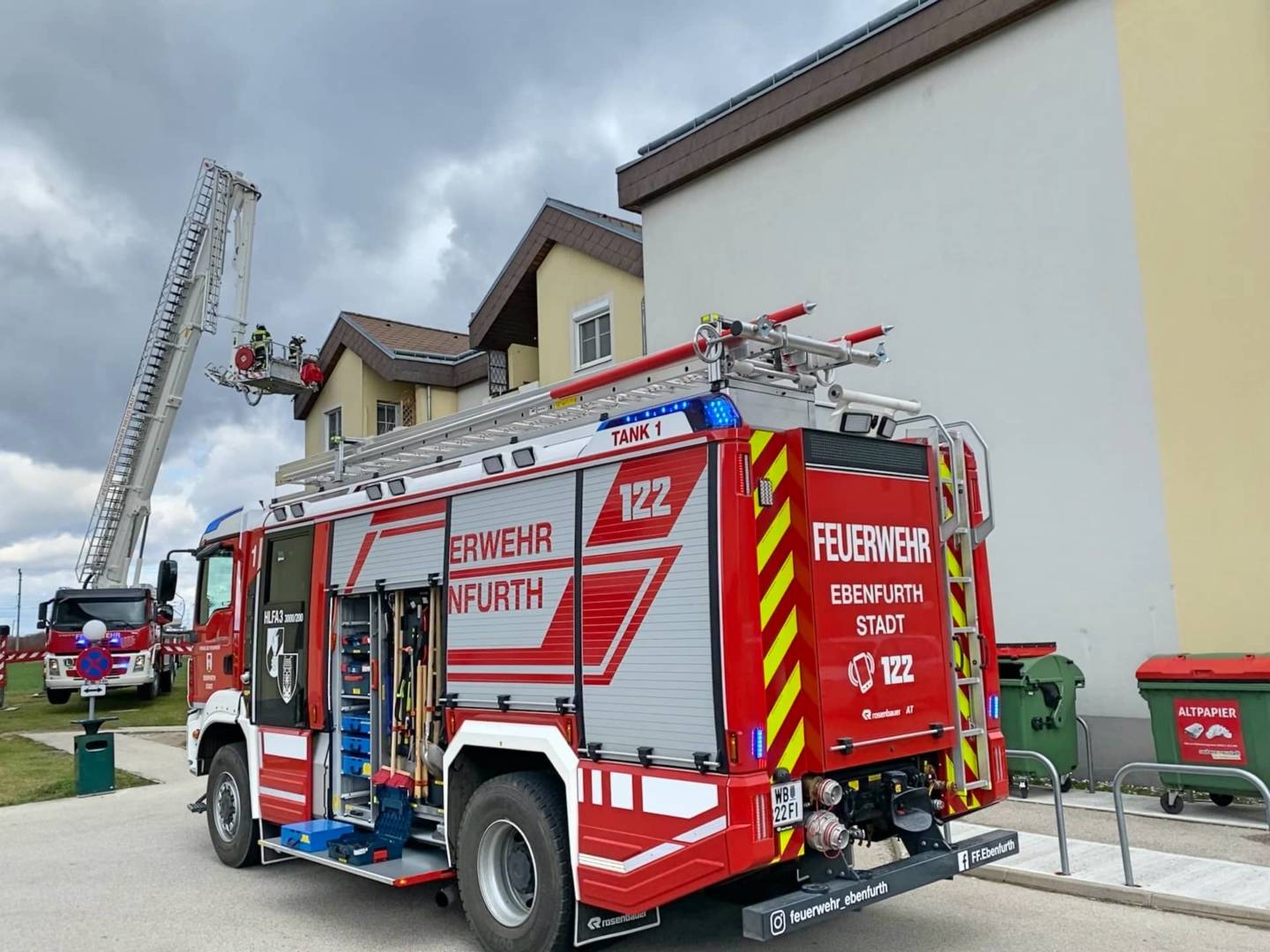 FF Ebenfurth: Sturmschäden nach Tief „Bianca“