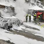 Fahrzeugbrand auf der Planneralmstraße