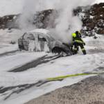 Fahrzeugbrand auf der Planneralmstraße