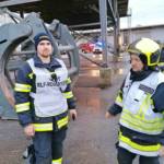 Hackschnitzelbrand in Heiligenkreuz
