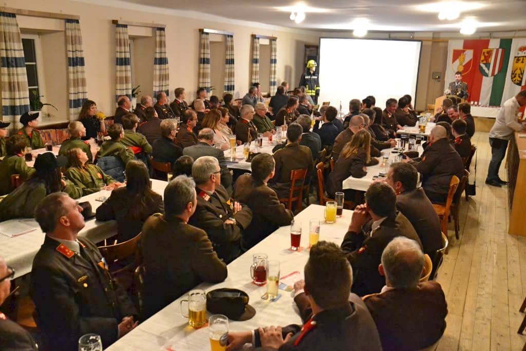 FF Andorf: Jahresvollversammlung der Feuerwehr
